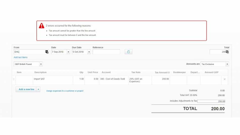 Posting VAT-Only Invoices On Xero isn't as easy as in Sage 50, but it is possible!